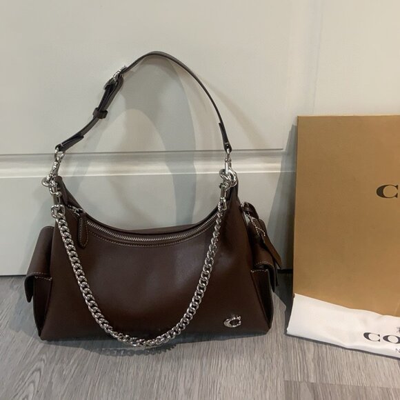 New COACH shoulder bag handbag CAM20 -MAPLE - Picture 1 of 9